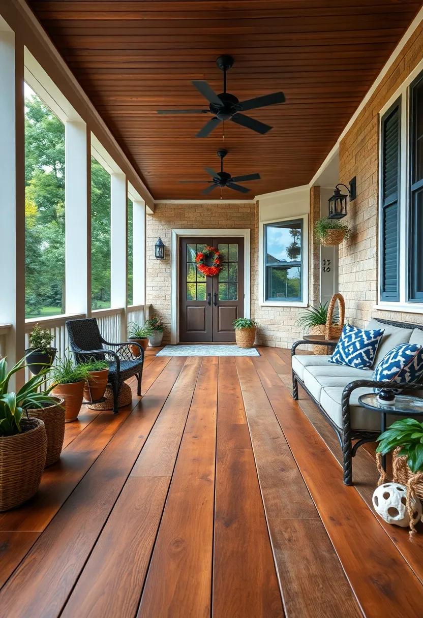 Exploring Eco-Friendly Flooring Choices That Enhance Your Porch