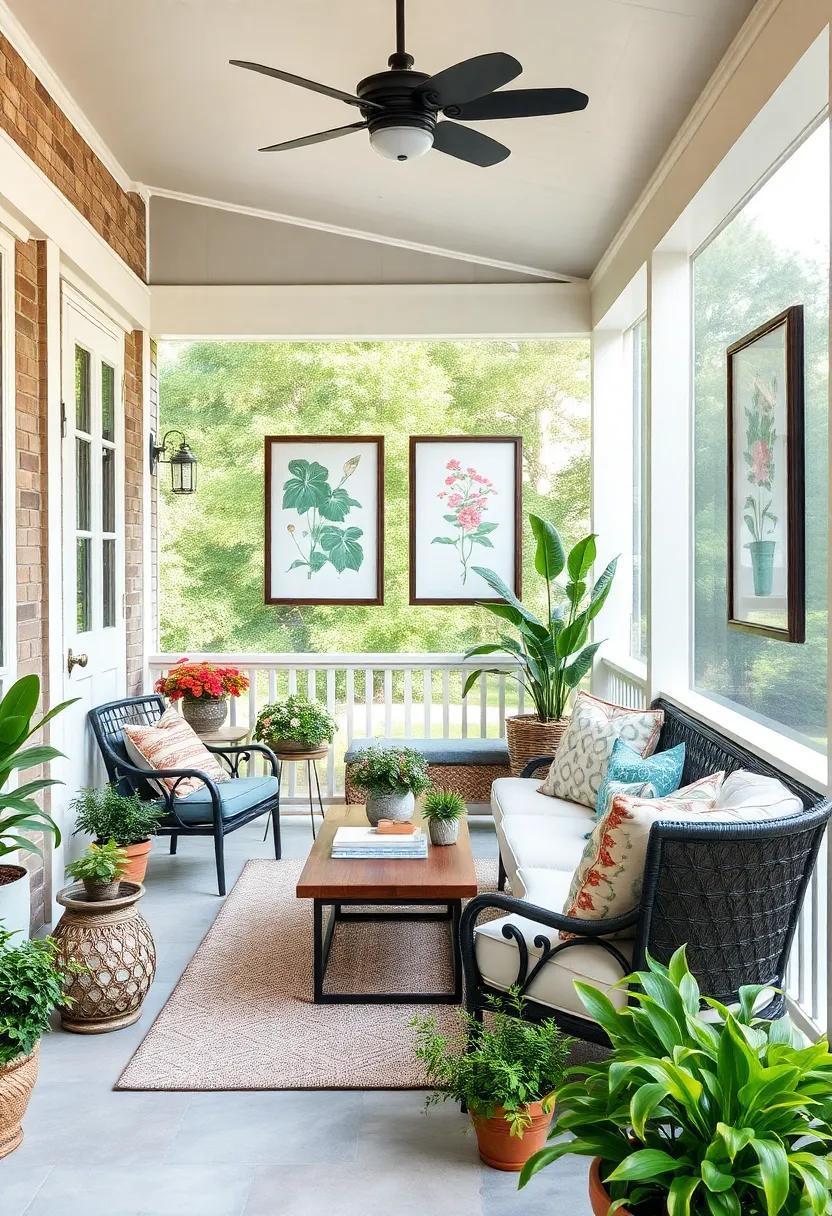 Framed Botanical Prints: Decorate your walls with framed botanical prints that celebrate vintage artistry and the beauty of nature