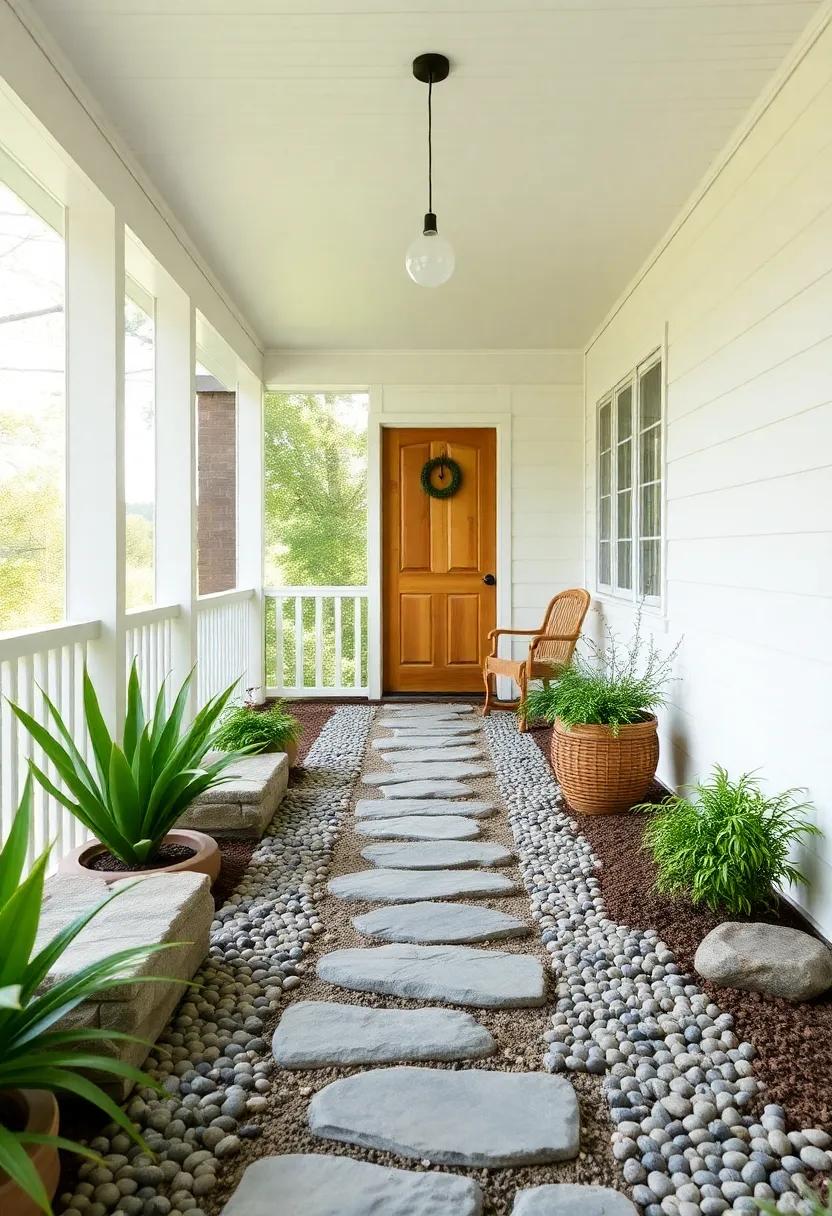 Create a‌ path ⁢leading to your ‍screened porch with smooth ⁣stones or stepping stones, inviting‌ tranquility from⁤ the ⁤outset