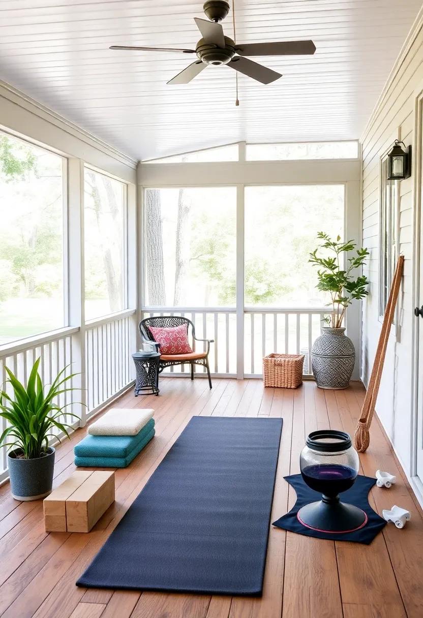 Curate a collection ⁤of ‍yoga ⁣props, such as blocks and straps,​ that are easily accessible yet neatly stored