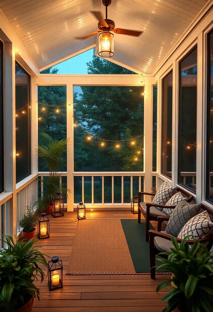 Incorporate ​soft, ⁣ambient ‌lighting options like fairy‌ lights or lanterns to​ set a ‍tranquil mood, especially in‍ the evenings