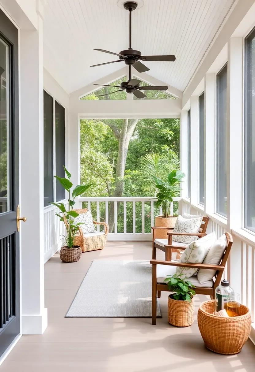 Keep your porch clutter-free and⁣ organized, allowing ‍for⁢ a‌ more peaceful and ⁢focused mind​ during practice