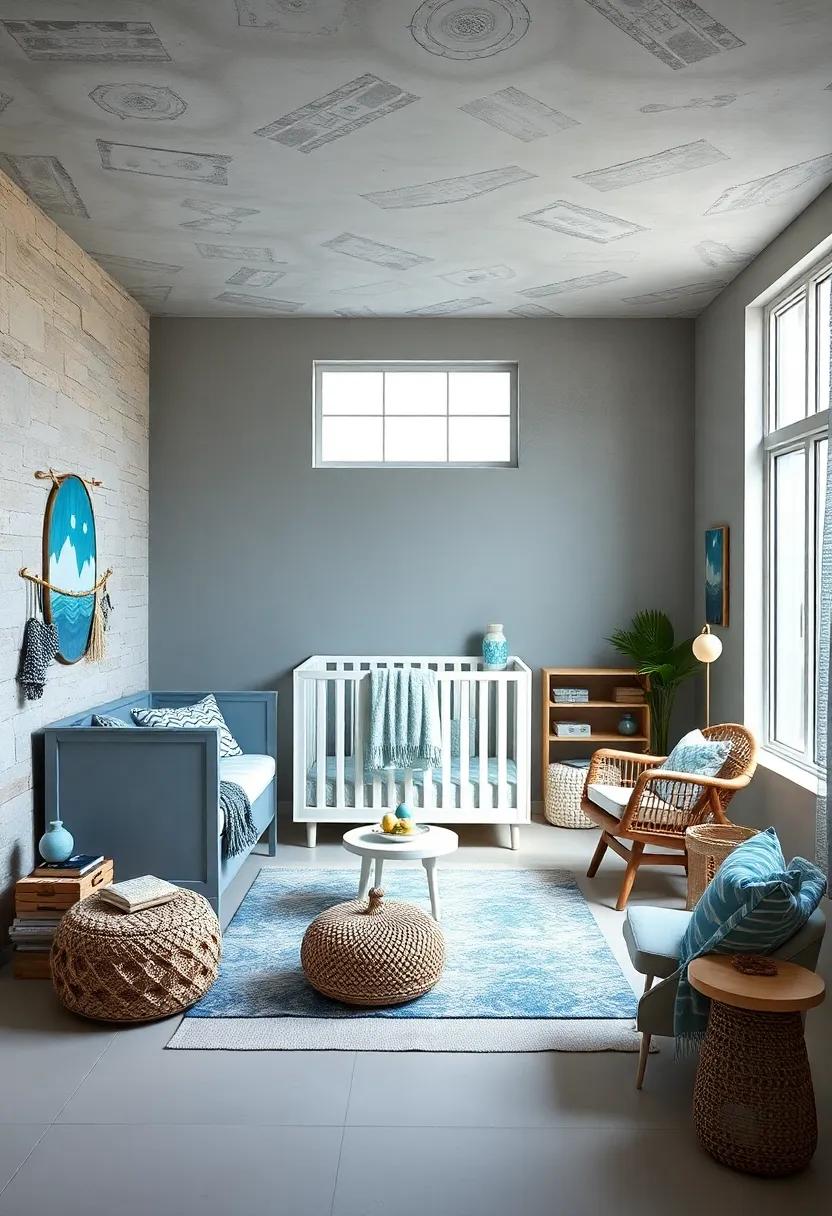 Eco-Friendly Materials: Sea Blue Boys​ Nursery prioritizes⁣ sustainability with non-toxic paints and organic textiles to keep your baby safe