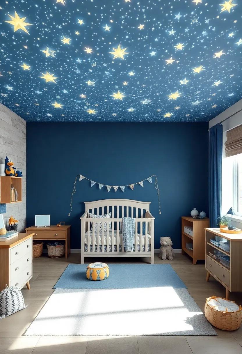 Magical Ceiling Stars: Glow-in-the-dark stars transform the⁤ ceiling into ‌a nighttime sky, making ​bedtime ‍enchanting and fun