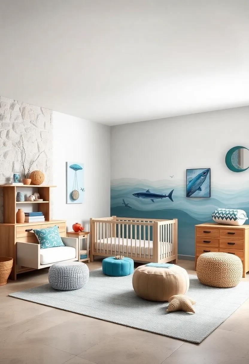 Nature-Inspired Elements: ⁢Subtle references ⁢to marine life bring ⁢a touch of ​the natural ⁢world indoors, promoting a love for the environment