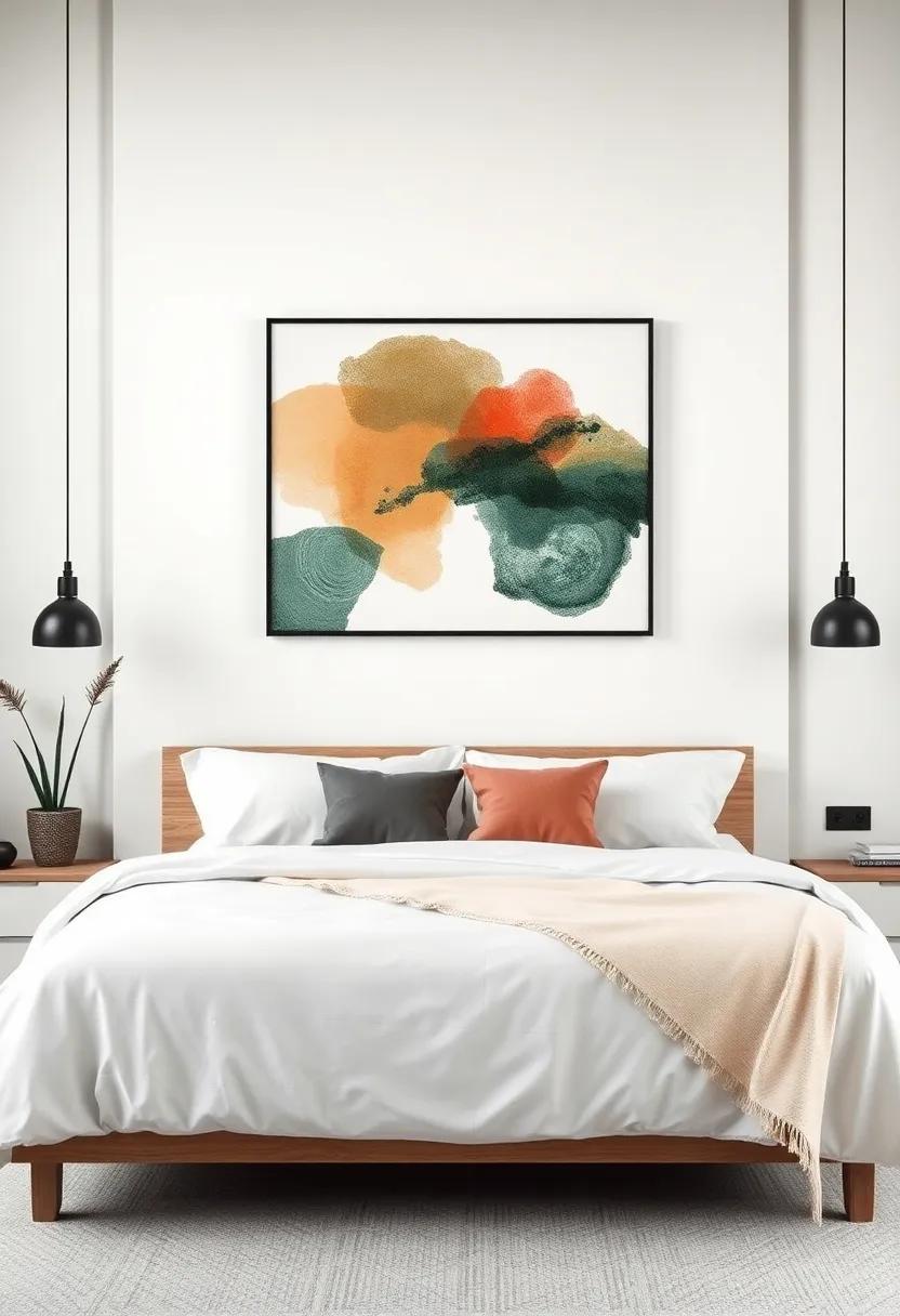 Color Transfers: Blending Art With Bedroom Textiles