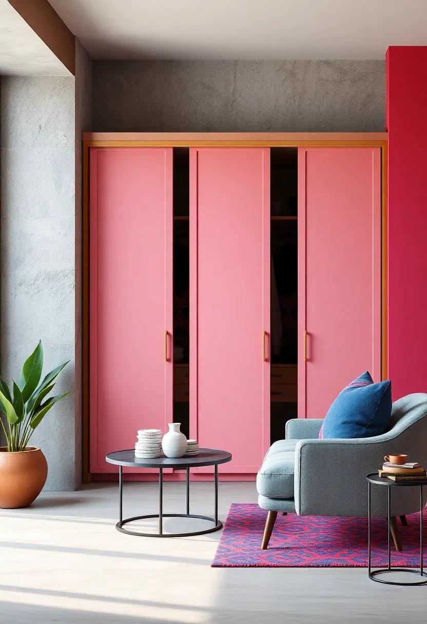 Bold Colors: Dive into​ the⁣ realm ​of vibrant hues by incorporating⁤ a ⁣sliding door wardrobe‍ that injects personality⁢ and energy into your home