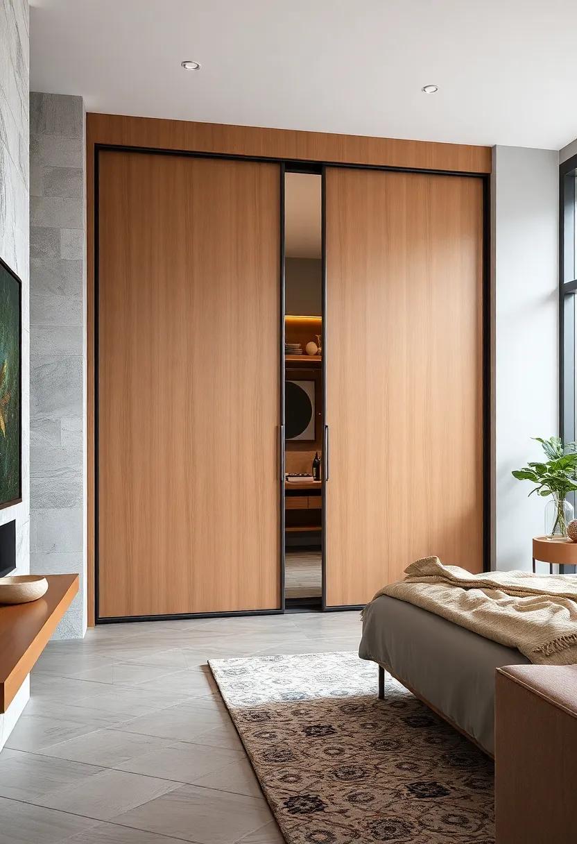 floating ⁤Design: Explore ‍floating sliding-door wardrobes that give an illusion of space while offering​ an ‌edgy design statement