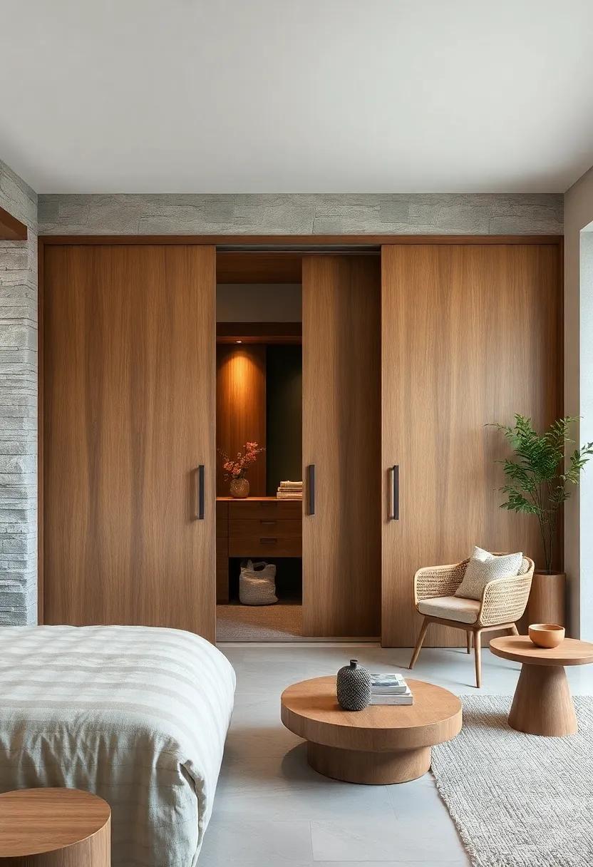 Nature’s Palette: Appreciate ⁤the⁢ calming effect‌ of earthy tones used in sliding door designs, invoking a ‍sense of ⁤grounding ‍and tranquility