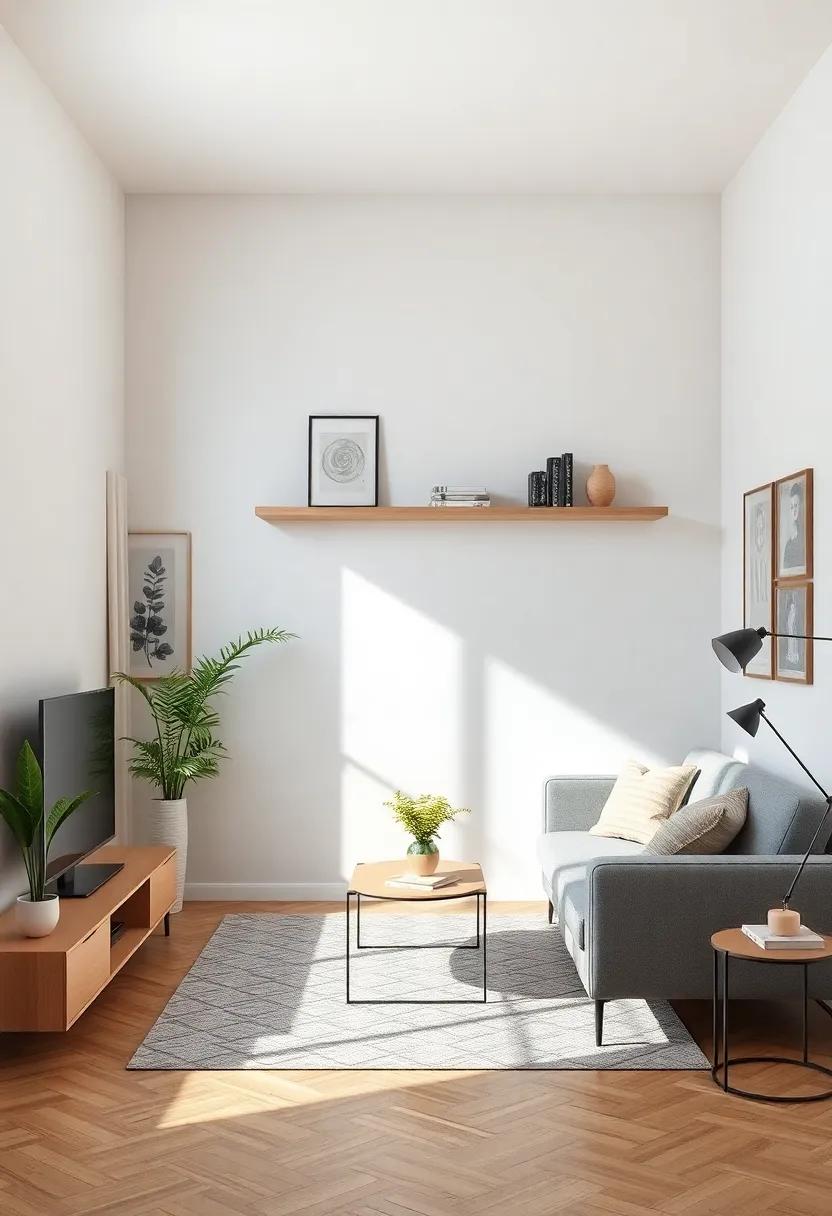 Artful Display: Floating Ledges for Showcasing Decor in Cozy Corners