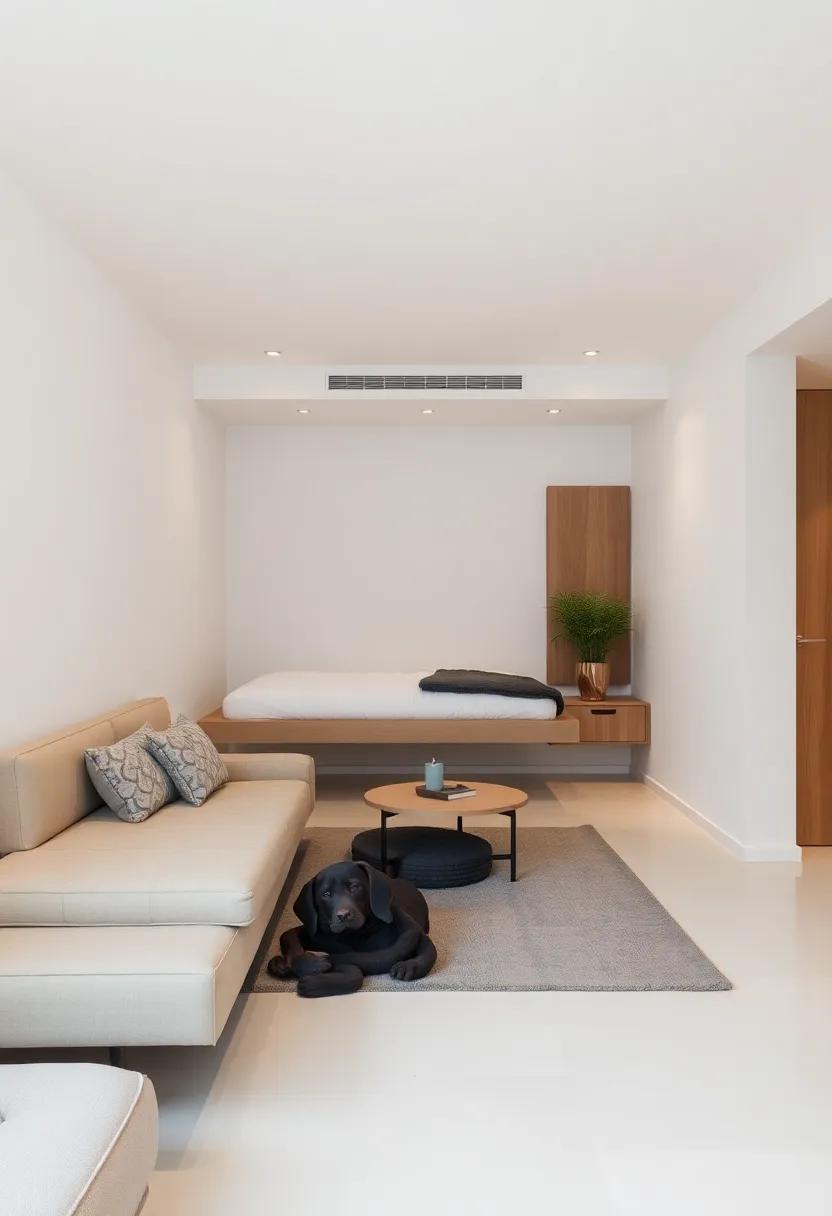 Smartly Integrated Floating Beds for Maximizing Floor Space and Comfort