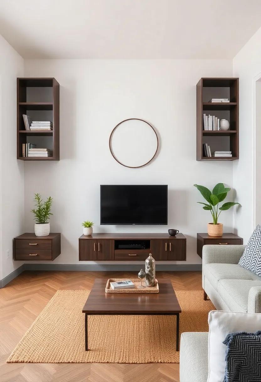 Bold Floating Entryway Solutions for a Welcoming, Organized Space