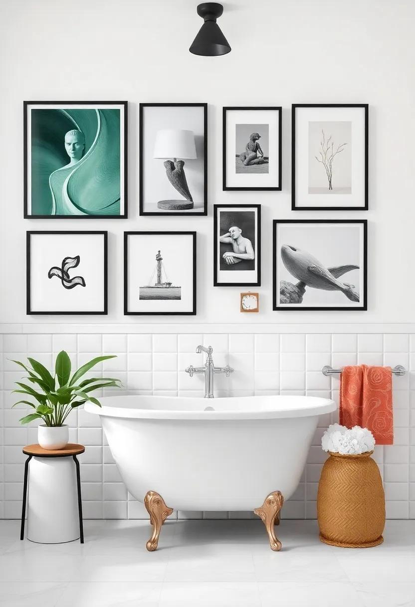 Choosing the Right Artwork Sizes for Small Bathroom Walls
