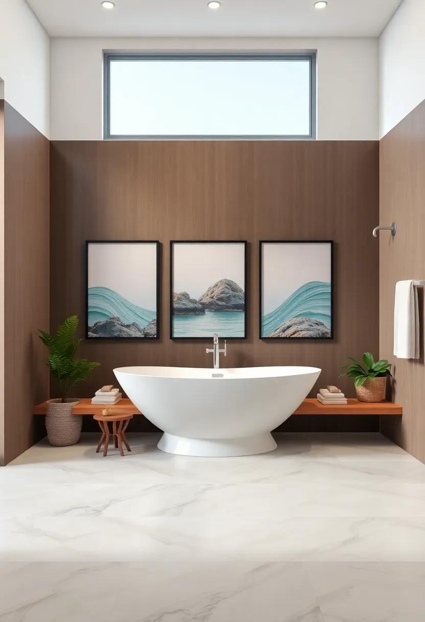 Crafting a Spa-Like Oasis with Tranquil Imagery