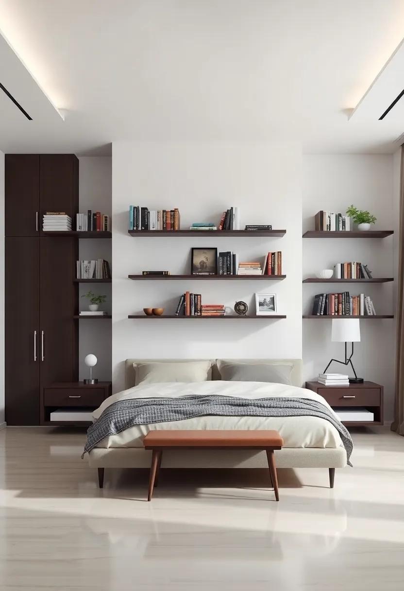 Floating Bookshelves: Turning Walls Into Literary Showpieces