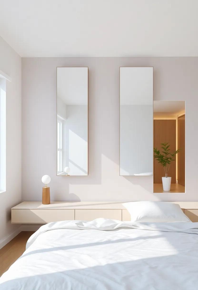 Smart Floating Mirrors That Enhance Light and Create Illusions of Space