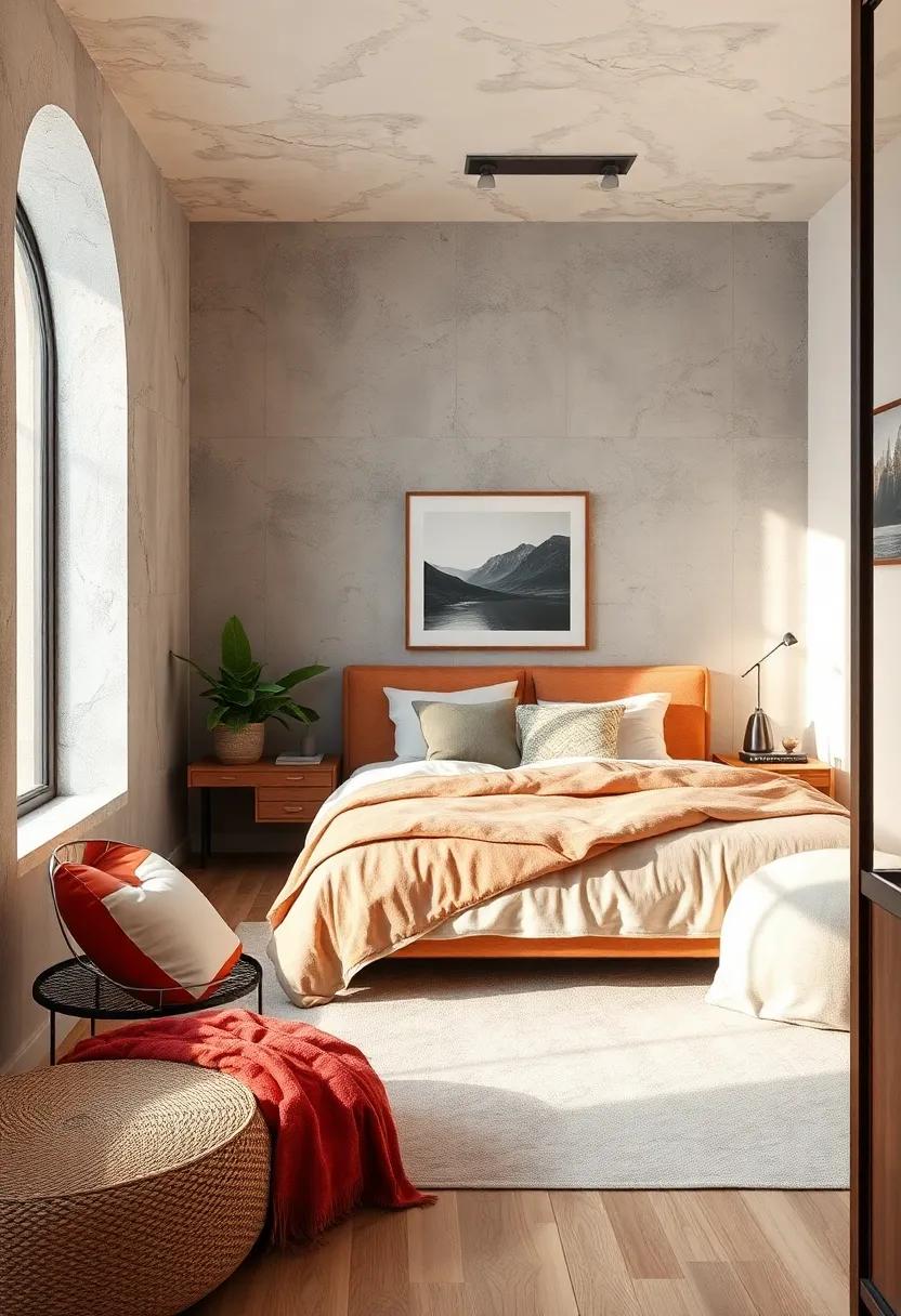 Implement a Color Scheme: Stick to two or three main colors to create a cohesive look that ties all elements of the room together