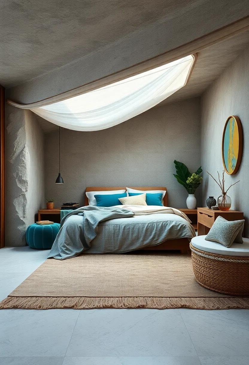 layer Textiles: Mix and match textiles like blankets, pillows, and rugs in various textures to add warmth and depth to your sanctuary