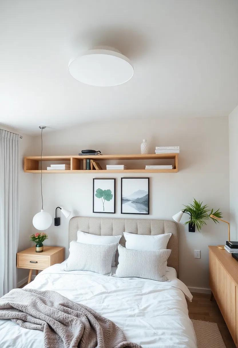 making Use of Ceiling Space for Unconventional Storage