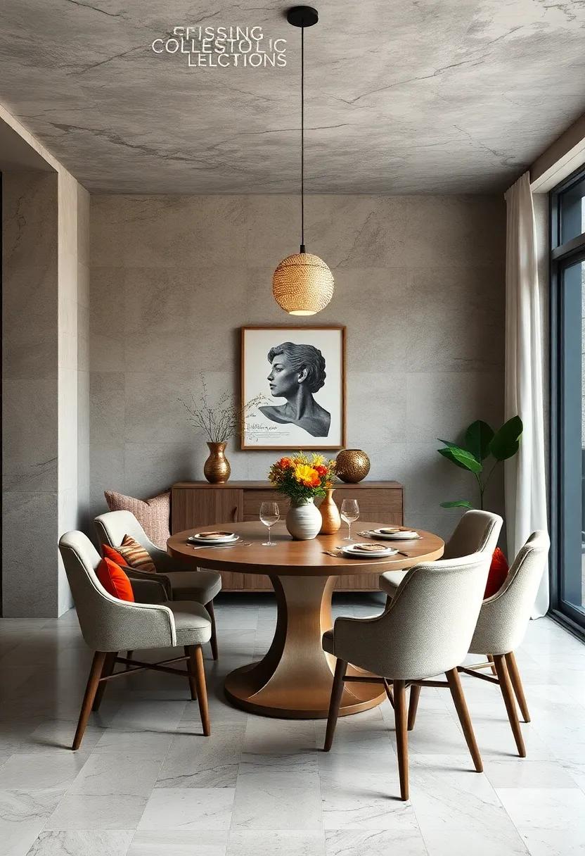 Eclectic Mix and Match Styles for a Unique and Personalized Dining Area