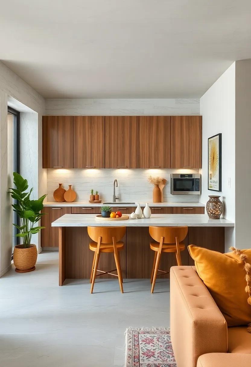 Look into matching your breakfast bar with your cabinetry for a seamless, integrated look