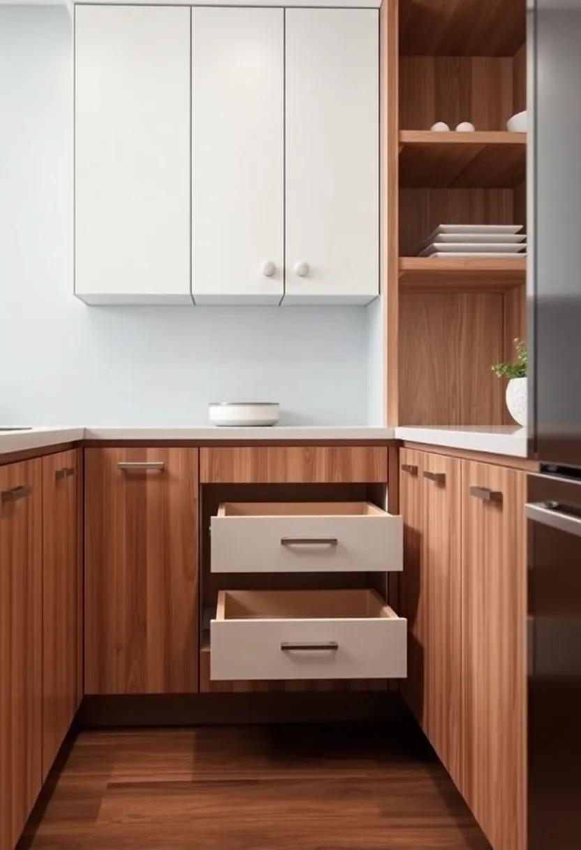 Incorporating Pull-Out Drawers for Easy Access to Deep Cabinets