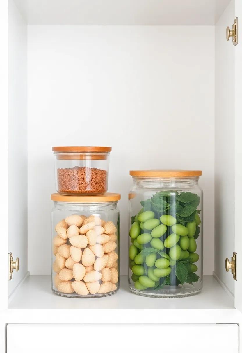 Utilizing Clear Containers for an Aesthetic and Practical Kitchen Experience
