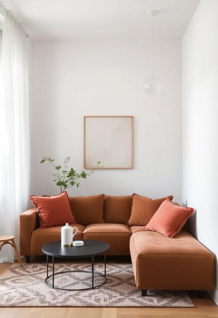 Creating a Textured Oasis: Velvet Cushions in Small Living Areas