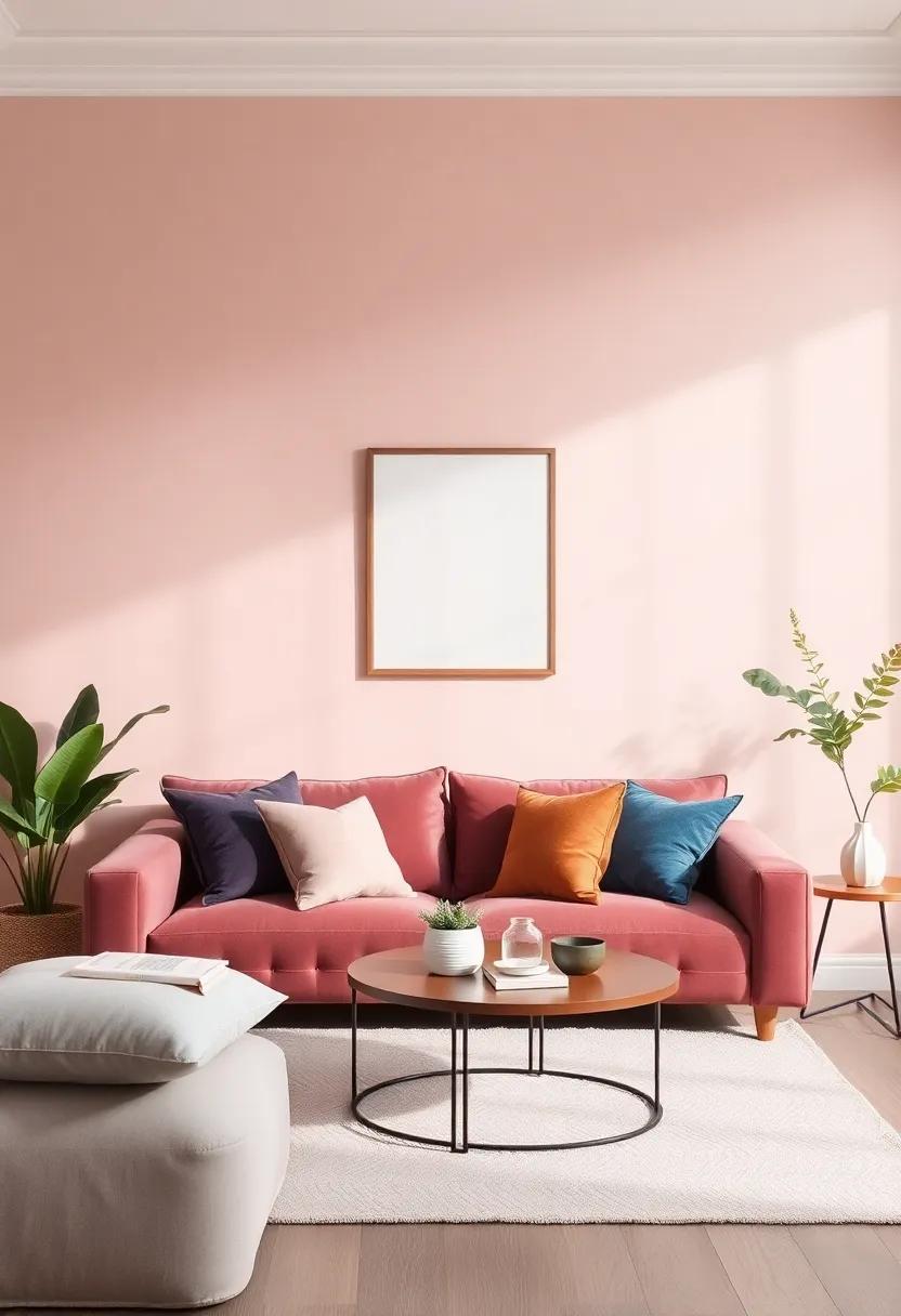 Color Palettes That Transform Your Living Room With Velvet Cushions