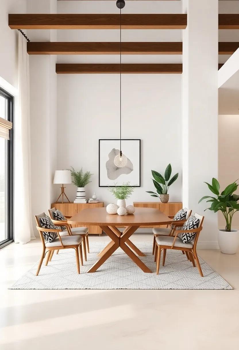 Unique Decor Elements that Enhance Both living and Dining Areas