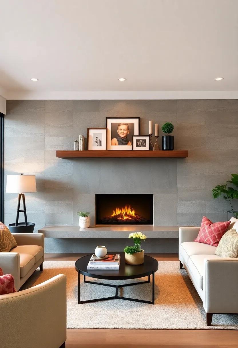 Add a Personal Touch: Customize your floating mantel with family photos or heirlooms for a personal touch that tells your story