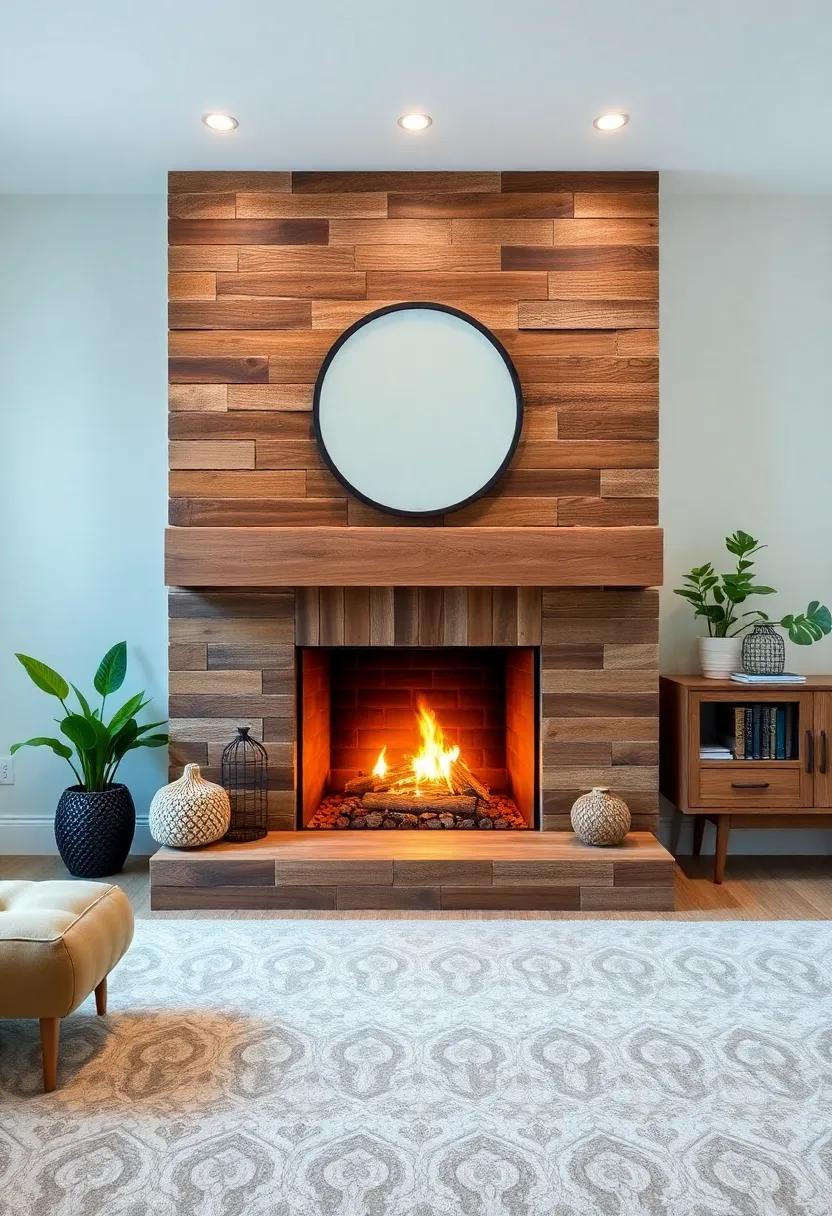 Maximizing Small Space Charm with‍ a ⁣Statement Fireplace