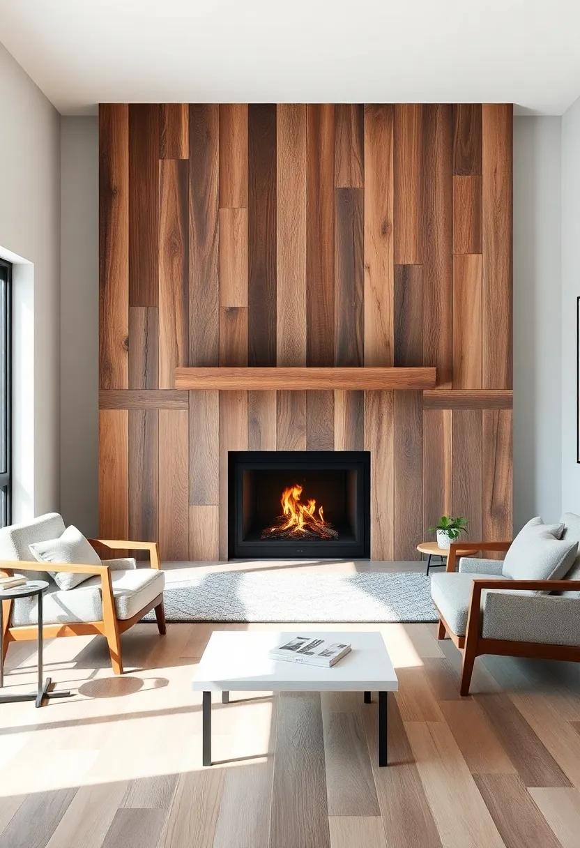 Integrating Reclaimed Wood into Modern‍ Living Room Designs