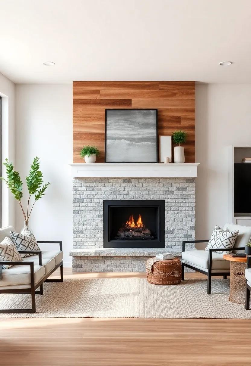 Accent⁤ Walls and ⁢Decor⁤ to⁢ Complement Your Reclaimed Wood Fireplace