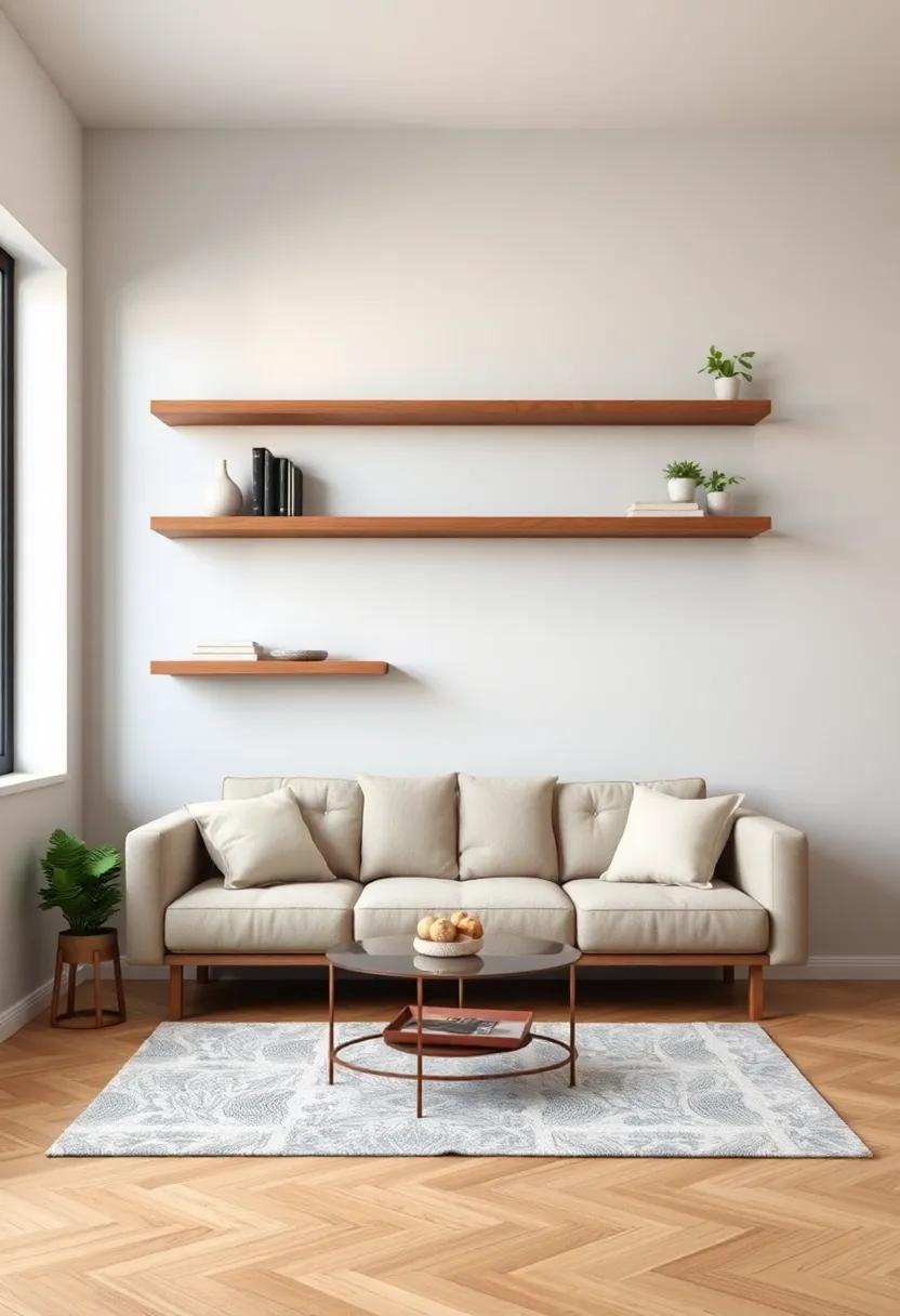 Mixing Textures: How to Combine Floating Shelves with Wall Finishes