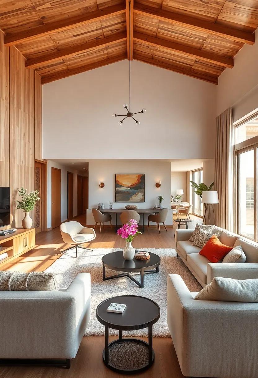 Creating Intimate Nooks Within the Open Space for Relaxation