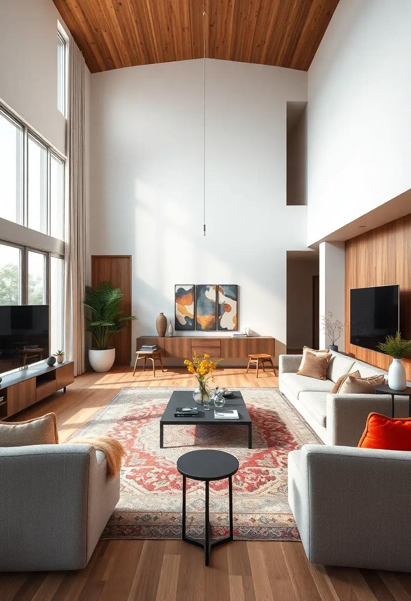 Furnishing Strategies for Seamless Flow in Cozy Living Rooms