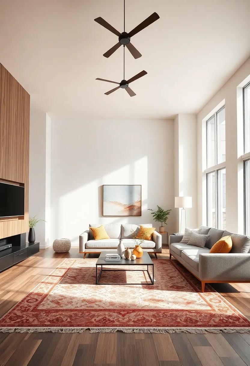 Creating Zones with Area Rugs to Define Each Space Elegantly