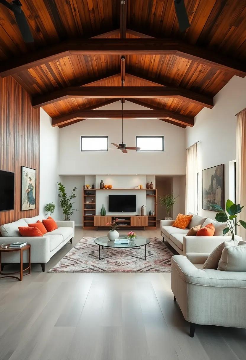 Integrating Technology for a Modern, Space-Savvy Living Room