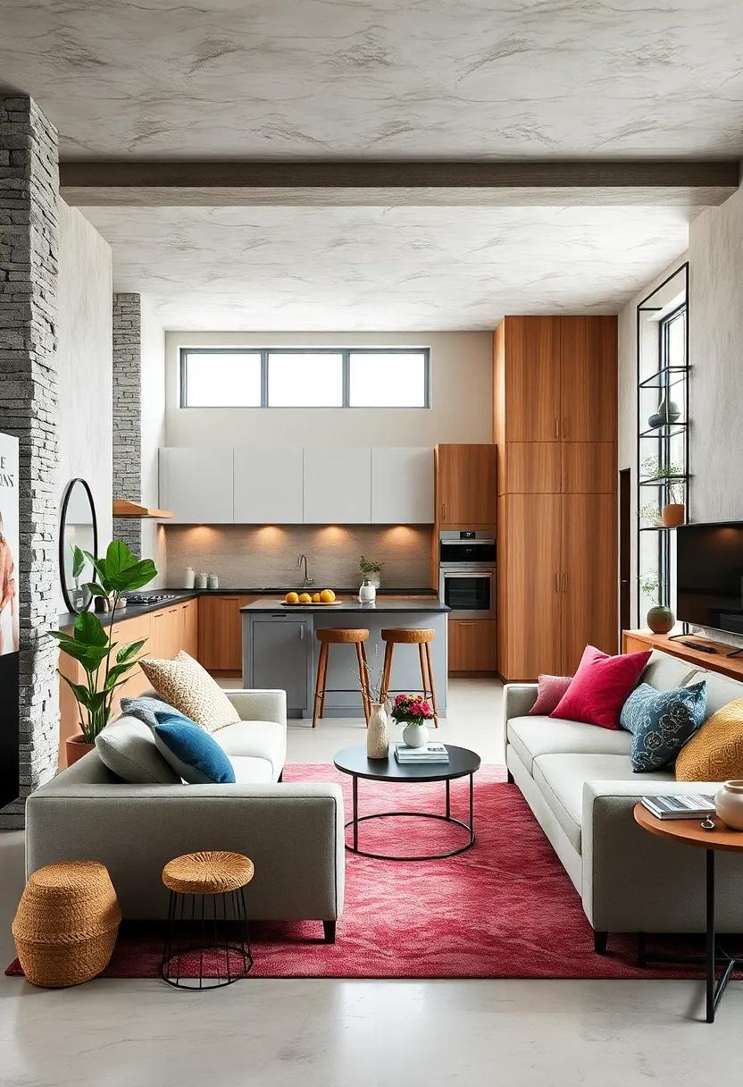 Integrate Vertical Storage Solutions: Maximize space by utilizing wall-mounted shelves or tall cabinets to keep items organized without crowding the floor