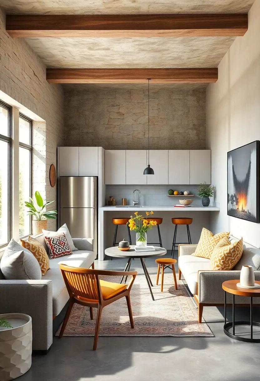 Utilize Multi-Functional Furniture: Opt for pieces that serve dual purposes, like an ottoman that doubles as storage or a dining table that expands for guests