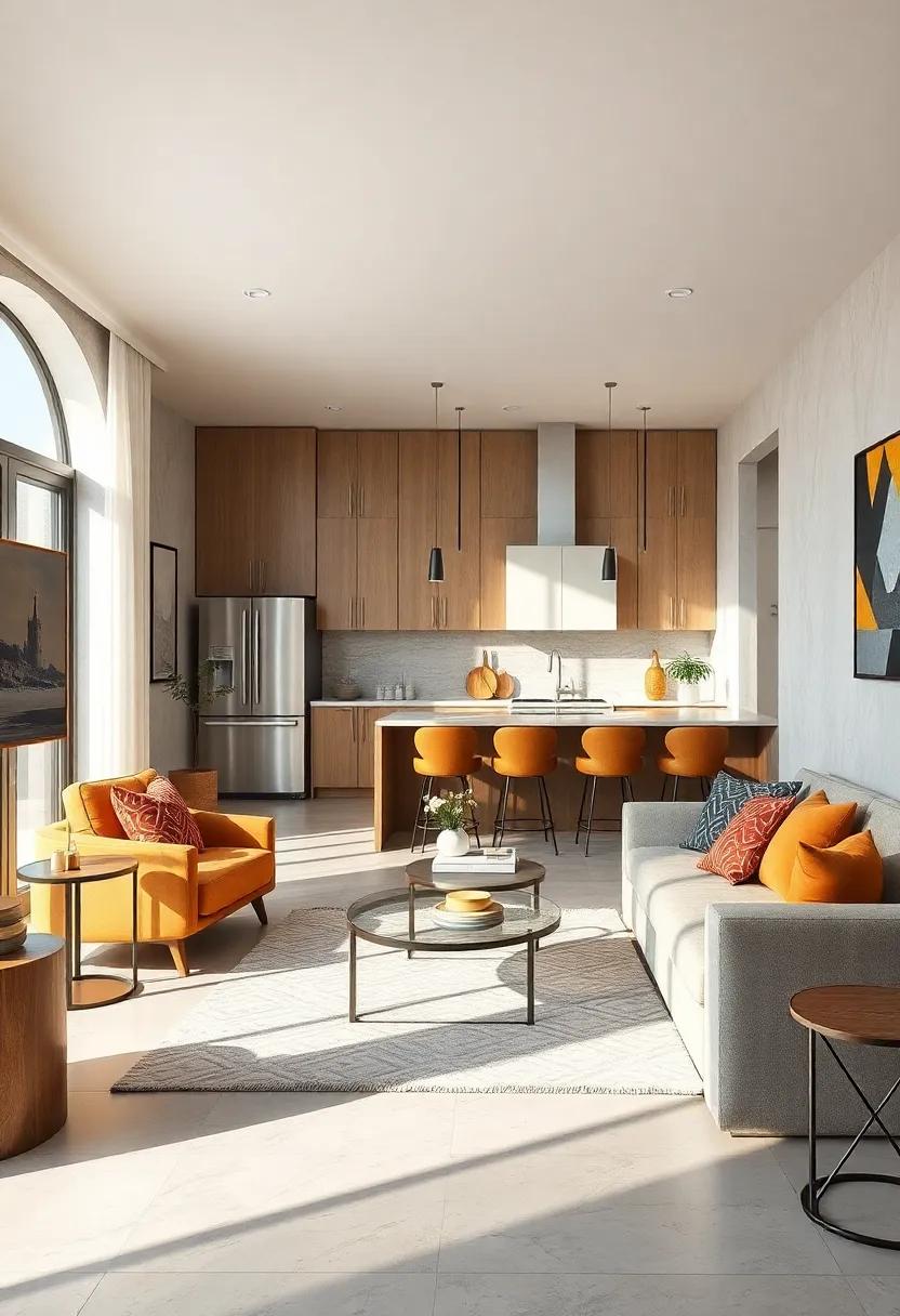 Choose Light-Reflecting Surfaces: Use mirrors and glossy finishes to bounce light around the room, creating an illusion of a larger space