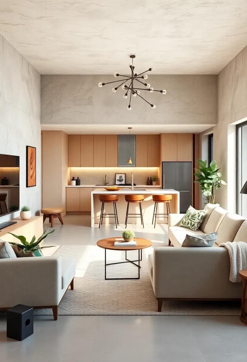 Keep It Neutral: opt for a neutral color scheme with accents of color through decor pieces, creating a calm and spacious environment