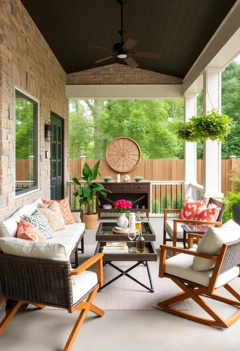 Folding Serve Trays: utilize foldable serving trays for snacks and drinks, maintaining easy access and stylish presentation without taking up valuable table space