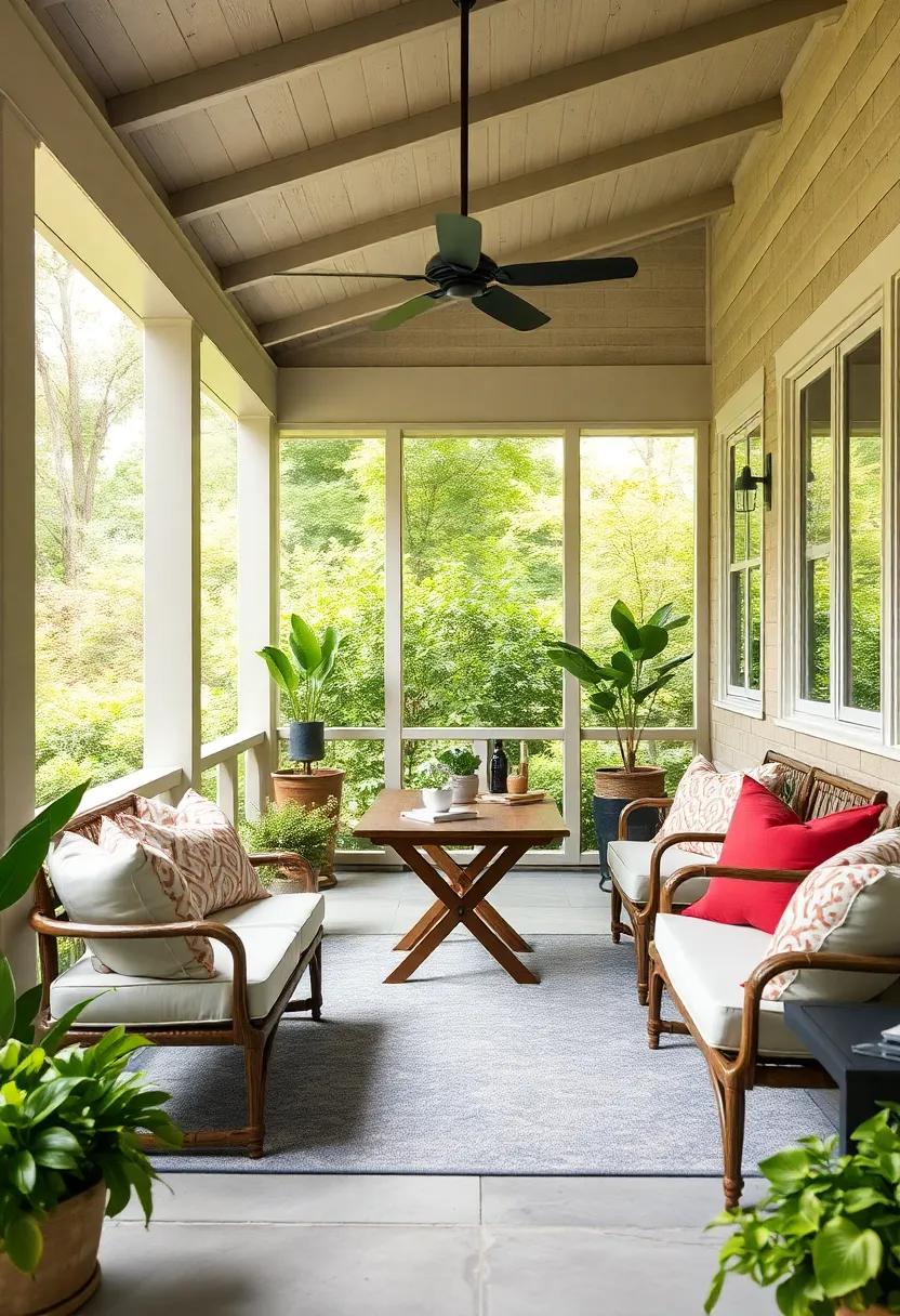 Bistro Console: A foldable console table can act as a lovely buffet during gatherings and quickly pack away to open up walking space when the party’s over