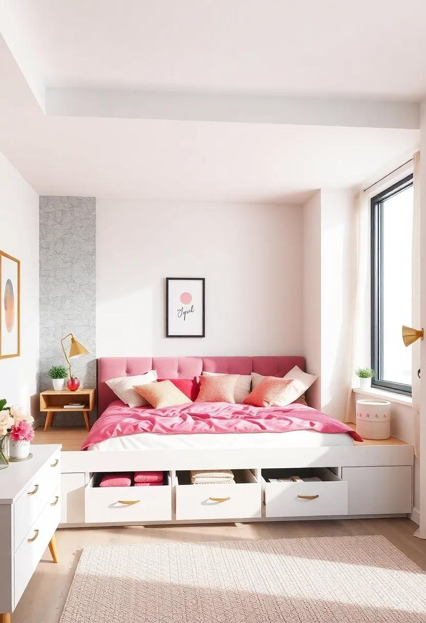 Multi-Functional Bed: Discover the ultimate space-saving ​solution with a bed that ⁣features built-in storage drawers underneath, perfect for stashing away ⁤clothes, shoes, and toys