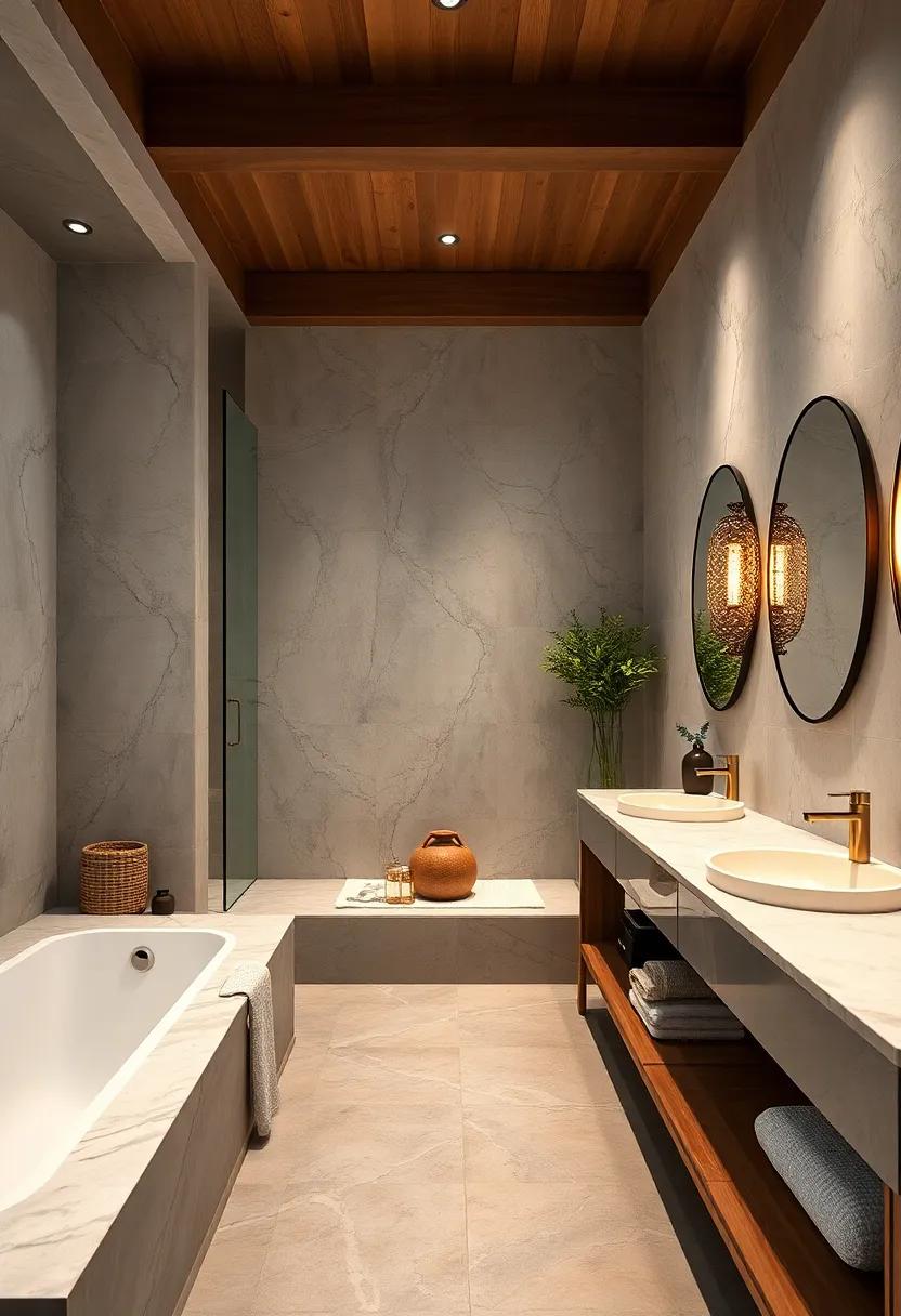 Clutter-Free Countertops: Maintain a clean and organized space by minimizing clutter; use decorative baskets or trays for essentials