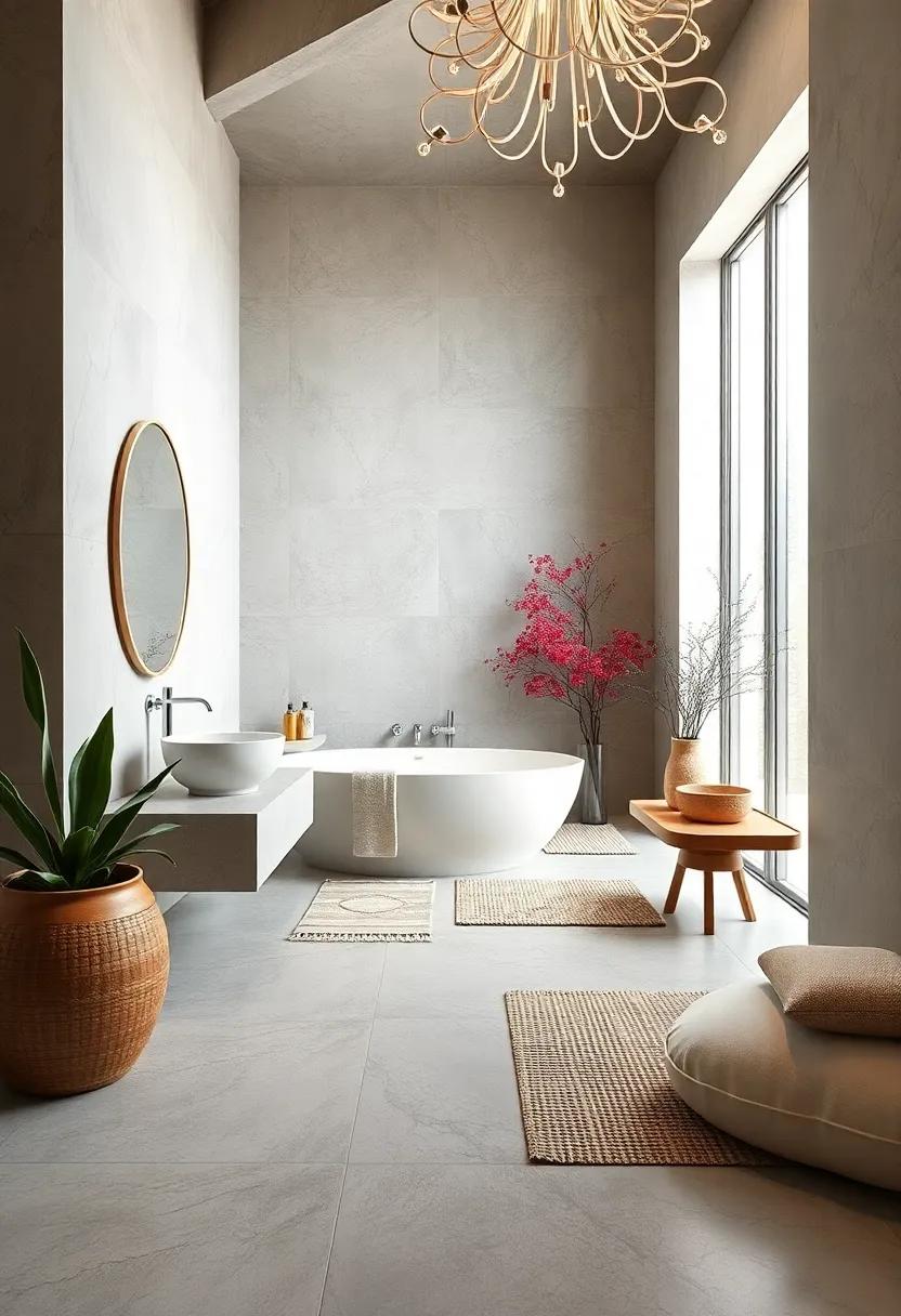 Soothing Color Palette: Choose soft, neutral tones like soft whites, gentle greys, and light pastels to create a calm atmosphere