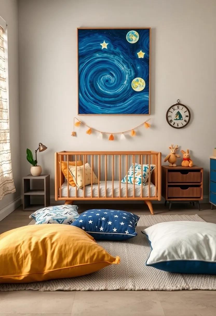 Comfy Floor Cushions: ‌Provide cozy⁤ spots for storytelling and stargazing‍ with plush cushions‌ that invite your child into a world of creativity