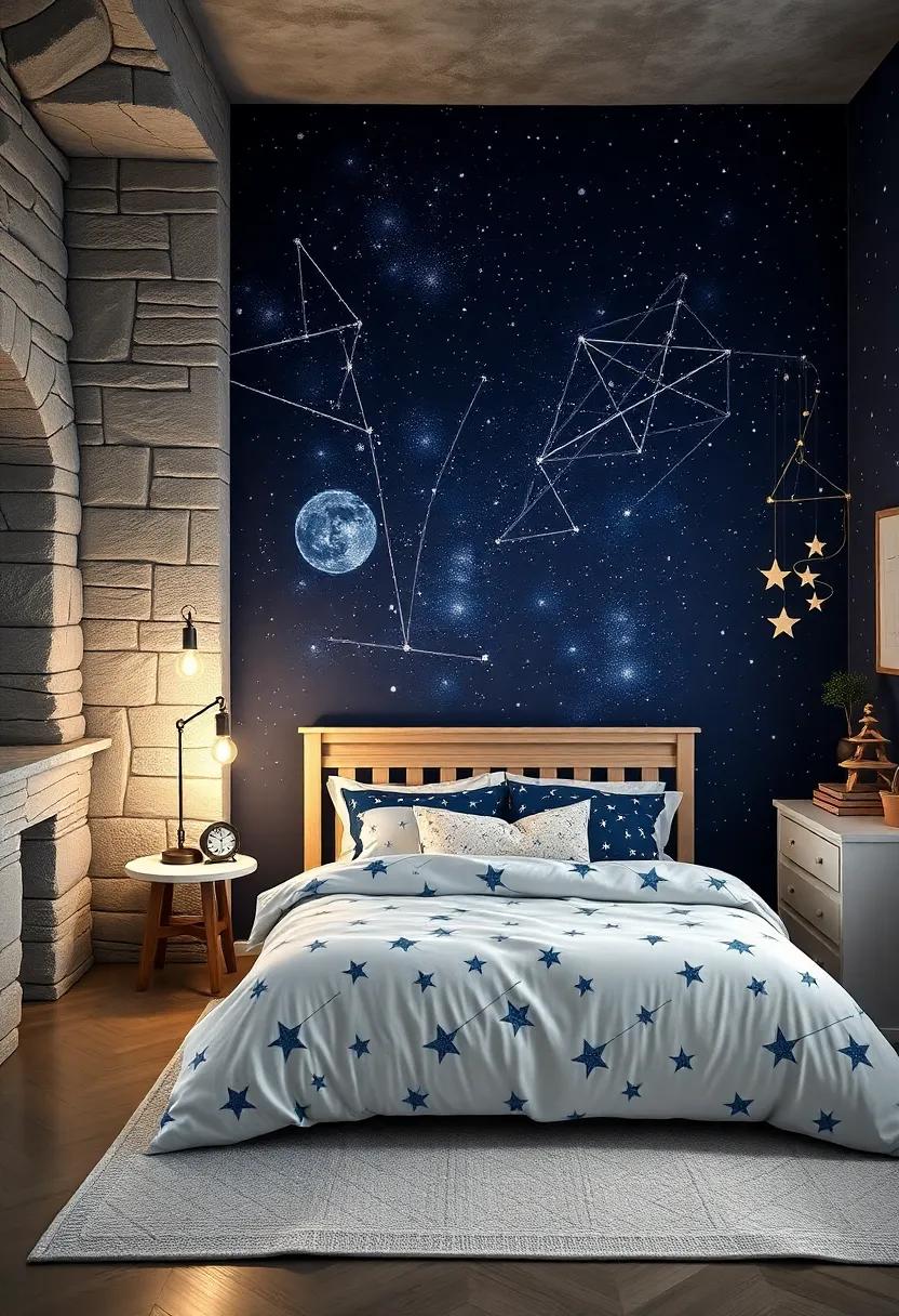 Cozy Constellation Bedding: Wrap‍ your little one in the warmth ⁤of star-patterned comforters and ⁤sheets that turn bedtime into an interstellar adventure